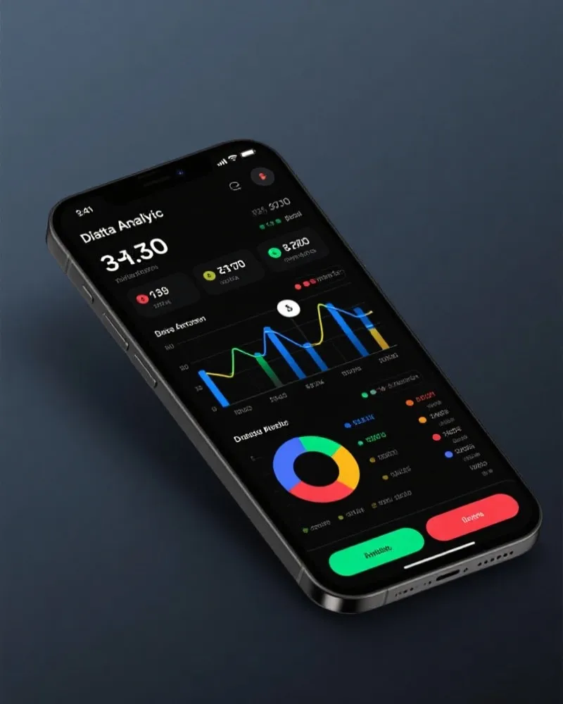 Mobile Prediction App Interface